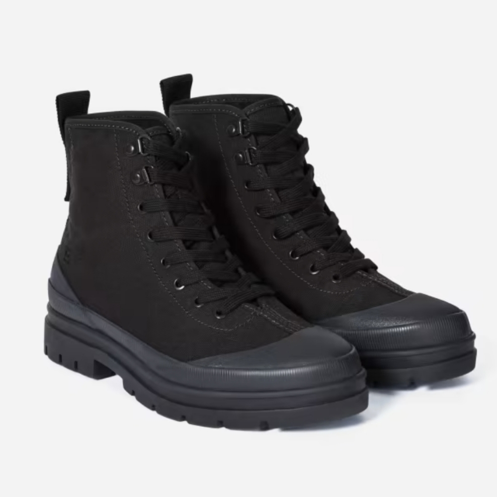 Everlane Black Combat Boots